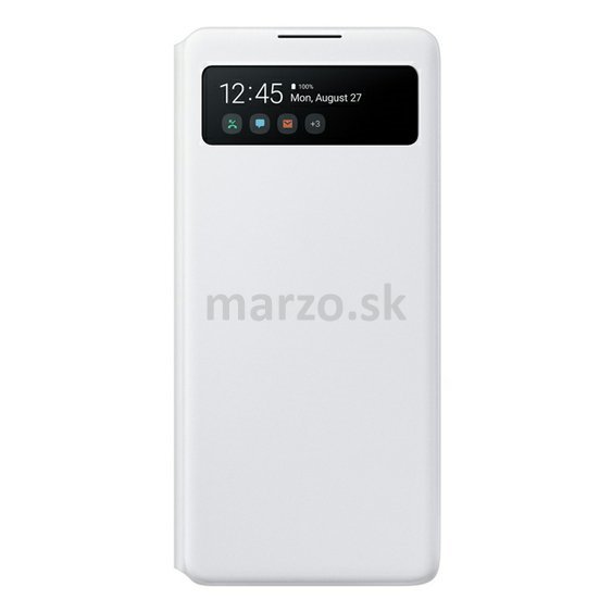 Puzdro Samsung S-View pre Samsung Galaxy S10 Lite - biele